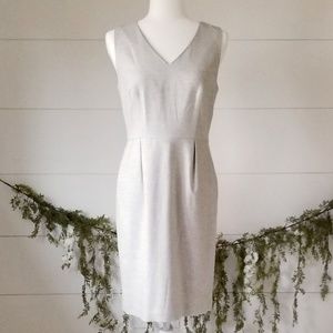Banana Republic Gray Sheath Dress